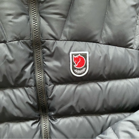 Fjallraven Women's Expedition Pack Down Hoodie Jacket Navy Size S - Picture 3 of 6